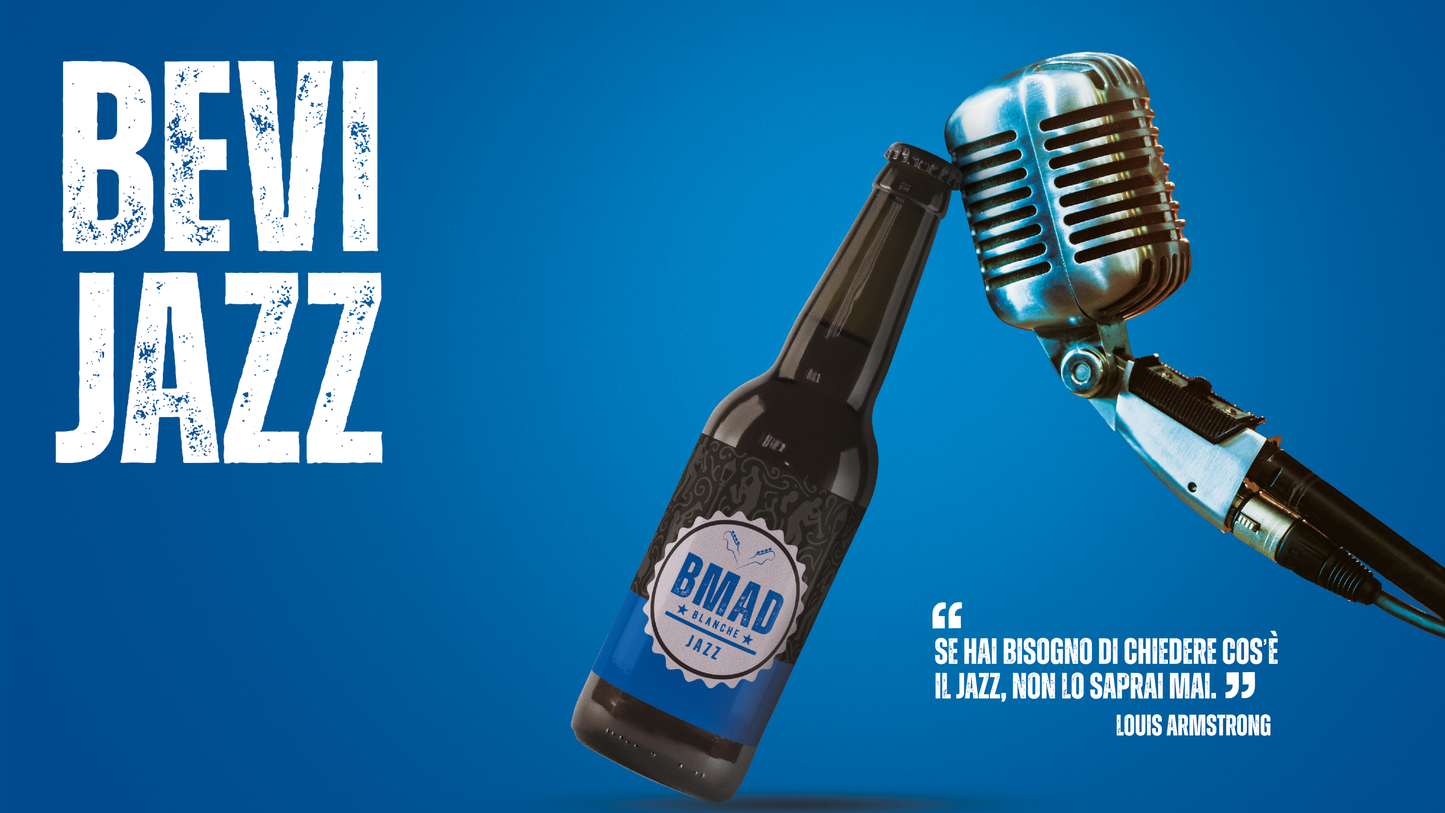 Bmad Blanche confezione da 6 bottiglie da 33 cl, Vol 6%