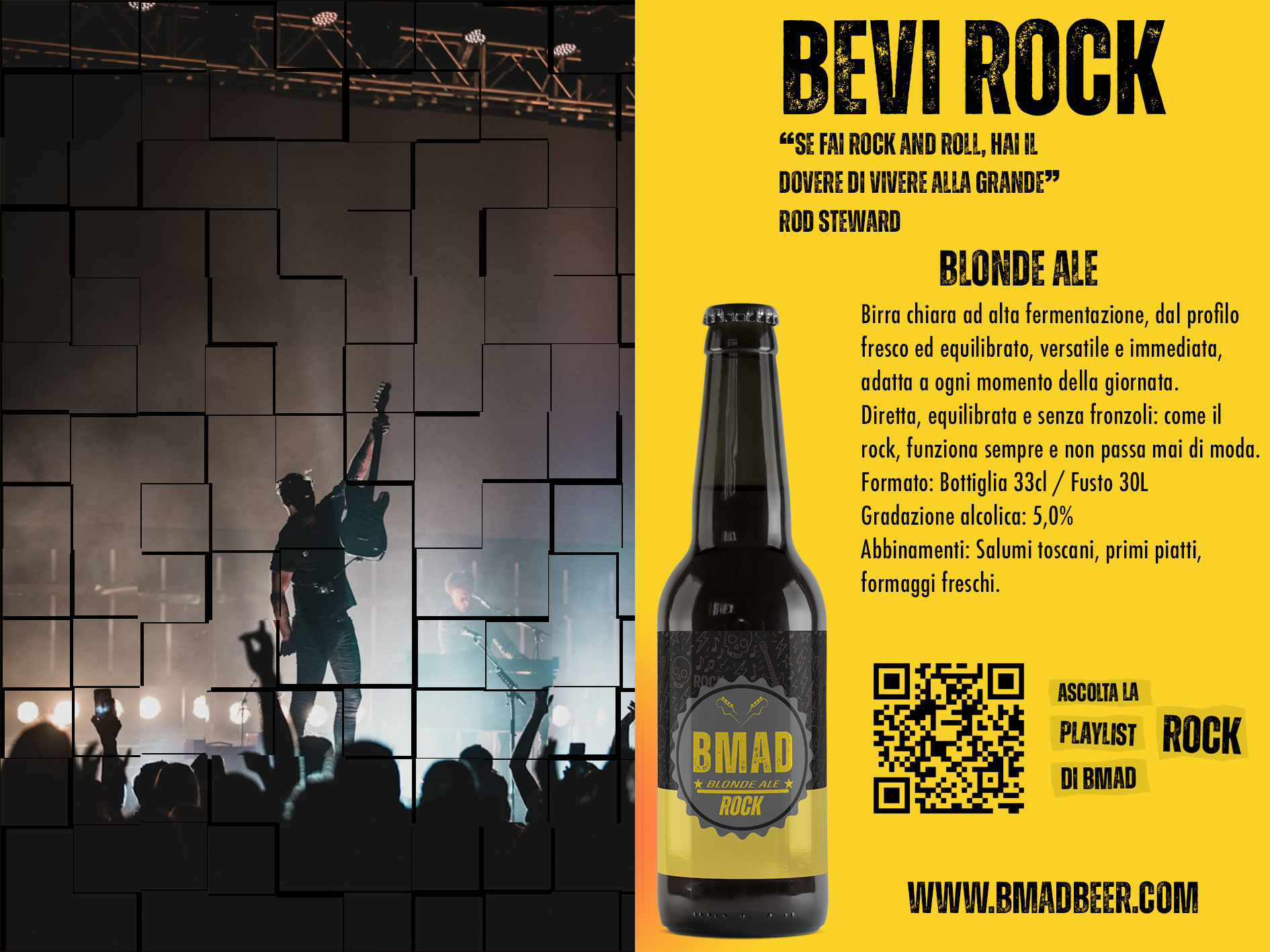 Bmad Blond Ale confezione da 12 bottiglie da 33 cl, Vol 5%