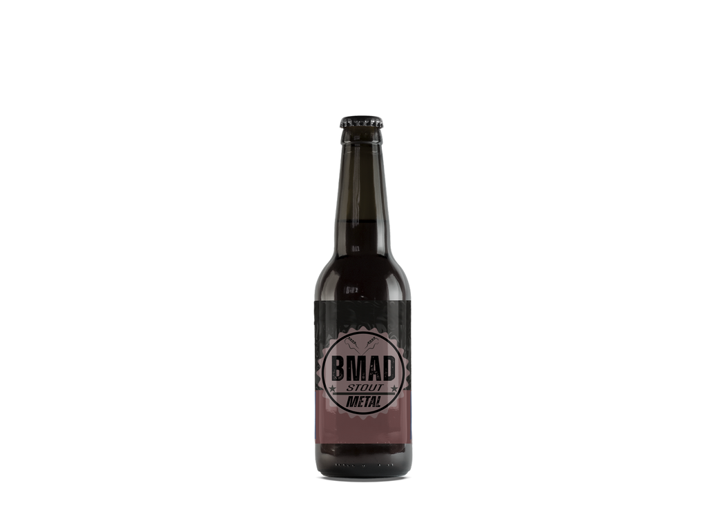 Bmad Stout, confezione da 6 bottiglie da 33Cl, 6% Vol