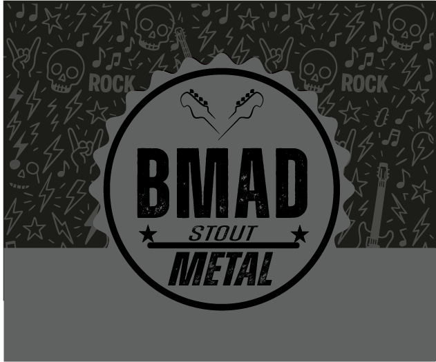 Bmad Stout, confezione da 6 bottiglie da 33Cl, 6% Vol